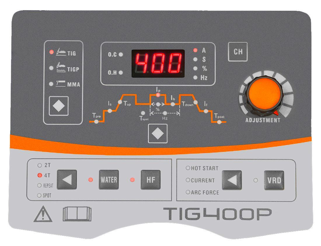 TIG 400P DC Inverter Water Cooled Package3
